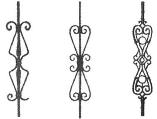 洛陽鐵藝-樓梯花件